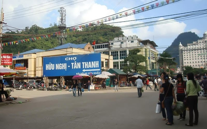 Chợ Tân Thanh tại Lạng Sơn