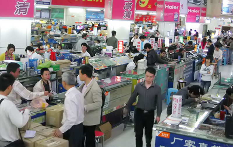 nhập linh kiện điện tử từ Trung Quốc