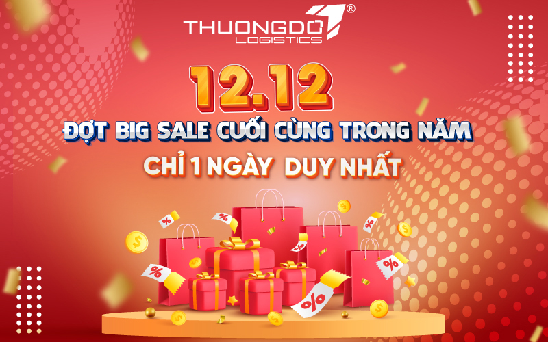 12.12 ĐỢT BIG SALE CUỐI CÙNG TRONG NĂM - CHỈ DUY NHẤT 1 NGÀY