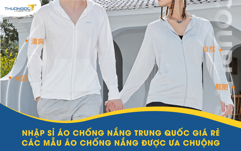 Nhập sỉ áo chống nắng Trung Quốc giá rẻ - Các mẫu áo chống nắng được ư