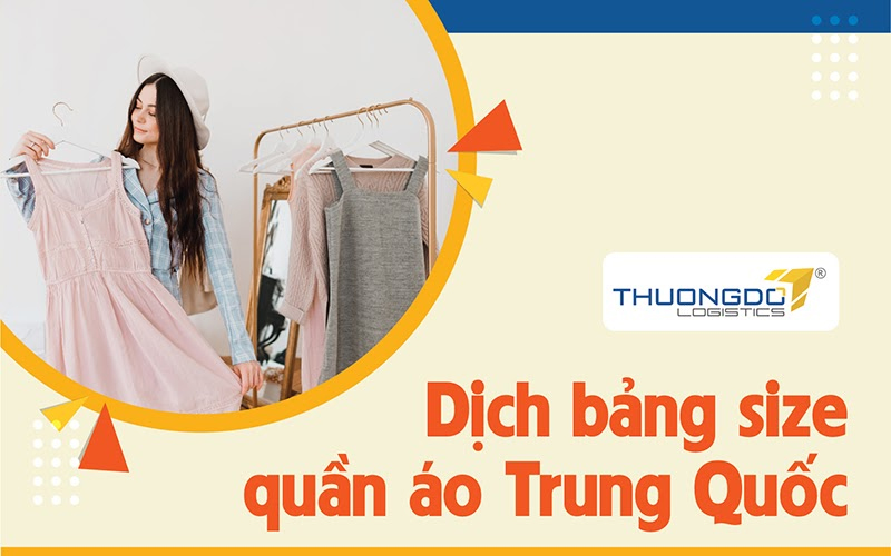 Dịch bảng size quần áo Trung Quốc hỗ trợ tư vấn khách chọn ...