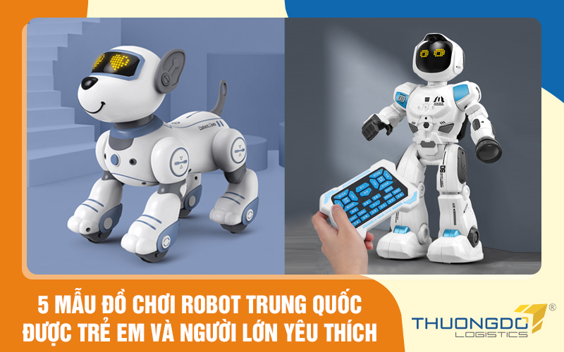 Review 5 mẫu đồ chơi robot Trung Quốc trẻ em và người lớn yêu thích 