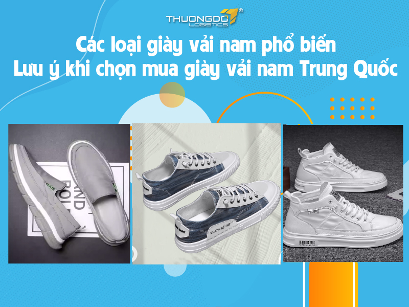 Lưu ý khi chọn mua giày vải nam Trung Quốc