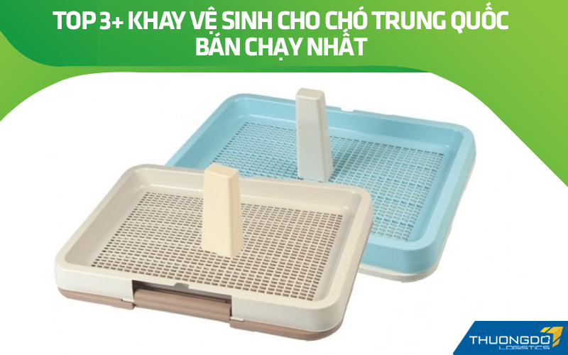 Top 3+ khay vệ sinh cho chó Trung Quốc bán chạy nhất, link shop uy tín