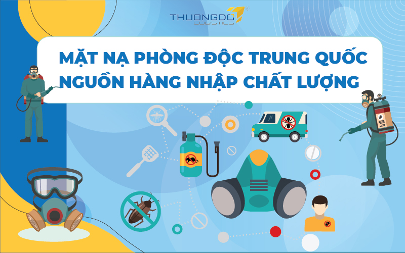 Mặt nạ phòng độc Trung Quốc nguồn nhập hàng giá rẻ chất lượng