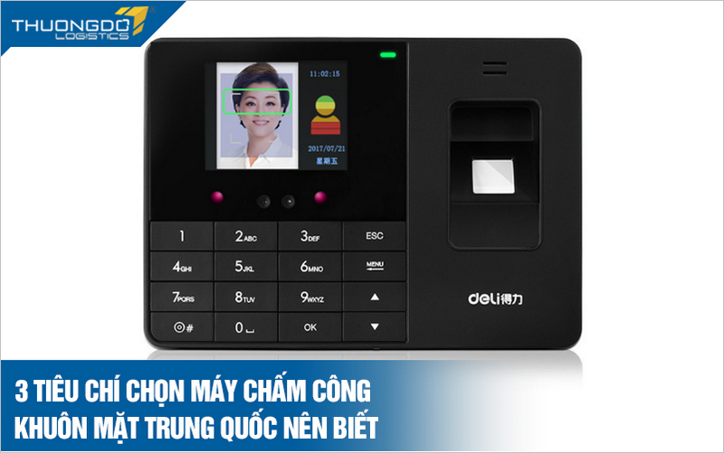 3 tiêu chí chọn máy chấm công khuôn mặt Trung Quốc nên biết