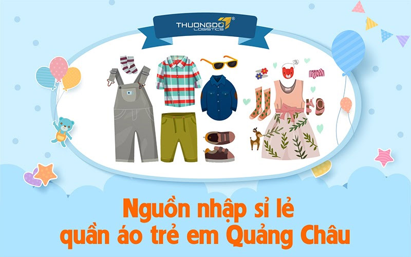 Nguồn nhập sỉ lẻ hàng quần áo trẻ em Quảng Châu