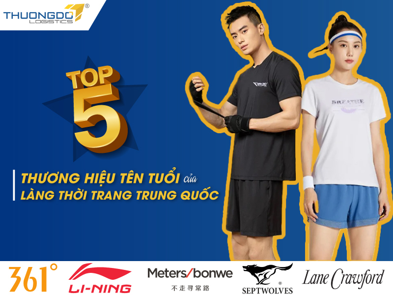 Top 5 thương hiệu tên tuổi của làng thời trang Trung Quốc