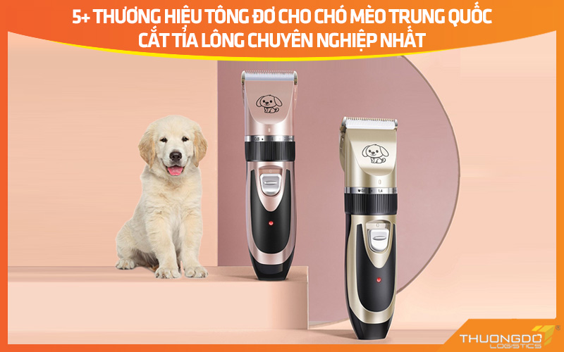 5 Thương hiệu tông đơ cho chó mèo Trung Quốc cắt tỉa lông chuyên nghi