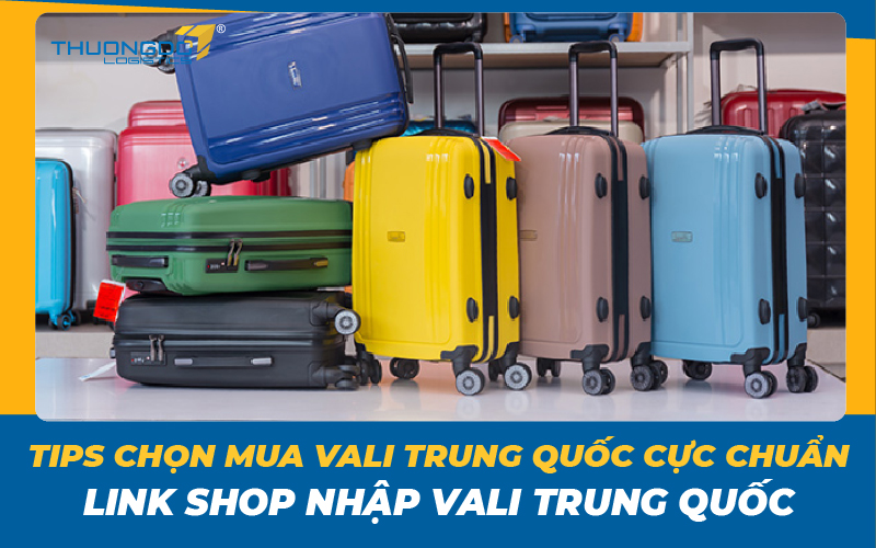Tips chọn mua vali Trung Quốc cực chuẩn - Link shop nhập vali Trung 