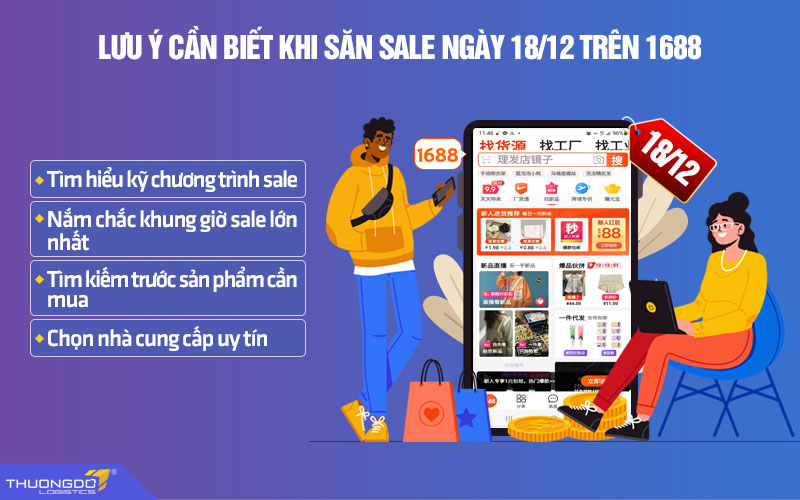 Một số lưu ý cần biết khi săn sale 18/12 trên 1688 bạn cần biết