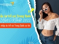 4 mẫu áo trễ vai Trung Quốc hot nhất 2022 - Link nhập áo trễ vai Trung Quốc uy tín