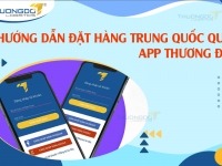 Hướng dẫn đặt hàng Trung Quốc qua app Thương Đô