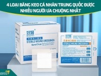 4 loại băng keo cá nhân Trung Quốc được nhiều người ưa chuộng nhất 