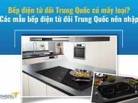 Bếp điện từ đôi Trung Quốc có mấy loại? Các mẫu bếp điện từ đôi Trung Quốc nên nhập