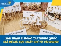Link nhập sỉ bông tai Trung Quốc giá rẻ mà cực chất chỉ từ vài nghìn