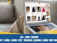 50+ Link order váy đầm, chân váy Taobao Quảng Châu đẹp nhất 2024