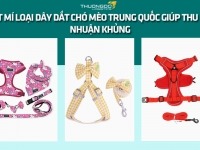 Bật mí 4 loại dây dắt chó mèo Trung Quốc giúp thu lợi nhuận khủng