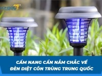 Cẩm nang cần nắm chắc về đèn diệt côn trùng Trung Quốc