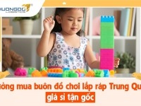 Xưởng mua buôn đồ chơi lắp ráp Trung Quốc giá sỉ tận gốc