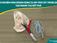 Kinh nghiệm kinh doanh dụng cụ hái trái cây Trung Quốc tạo doanh thu bứt phá