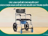 Các loại ghế bô cho người già - Cách chọn mua ghế bô cho người già Trung Quốc