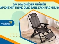 Các loại ghế xếp phổ biến - Nhập ghế xếp Trung Quốc bằng cách nào hiệu quả