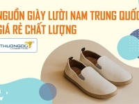 Nguồn giày lười nam Trung Quốc giá rẻ mẫu mã đẹp mắt chất lượng