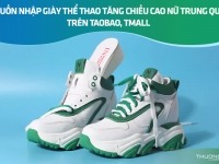 Nguồn nhập giày thể thao tăng chiều cao nữ Trung Quốc trên Taobao, Tmall 