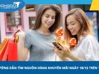 Hướng dẫn tìm nguồn hàng khuyến mãi ngày 18/12 trên 1688