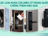 Tiết lộ các loại khóa cửa điện tử Trung Quốc cực chống trộm hiệu quả