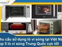 Nhu cầu sử dụng lò vi sóng tại Việt Nam - Top 5 lò vi sóng Trung Quốc cực tốt