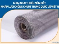 Ghim ngay 3 điều nên biết khi nhập lưới chống chuột Trung Quốc về Việt Nam