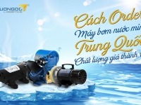 Cách order máy bơm nước mini Trung Quốc chất lượng giá thành rẻ siêu nhanh
