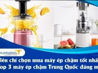 Tiêu chí chọn mua máy ép chậm tốt nhất - Top 3 máy ép chậm Trung Quốc đáng mua 