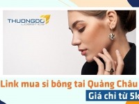 Link mua sỉ bông tai Quảng Châu "chỉ từ 5k" cho các "Bánh Bèo"