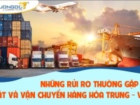 Những rủi ro thường gặp khi đặt và vận chuyển hàng hóa Trung - Việt
