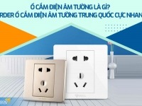 Ổ cắm điện âm tường là gì? Order ổ cắm điện âm tường Trung Quốc cực nhanh 