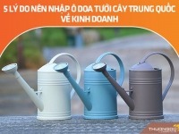 5 lý do nên nhập ô doa tưới cây Trung Quốc về kinh doanh