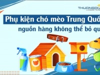 Nguồn phụ kiện chó mèo Trung Quốc giúp bạn “lên đồ” cho thú cưng