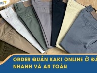 Order quần kaki Trung Quốc nam giá rẻ cực nhanh chỉ vài phút