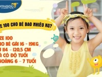 Size 100 cho bé bao nhiêu kg? Bảng size chọn váy đầm Trung Quốc cho bé gái 