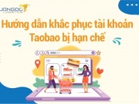 Hướng dẫn khắc phục tài khoản Taobao bị hạn chế đăng nhập thành công