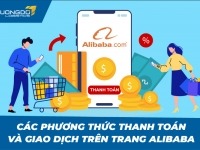 Các phương thức thanh toán và giao dịch trên trang alibaba