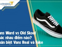 Vans Ward vs Old Skool khác nhau điểm nào? Phân biệt Vans Real và Vans Fake