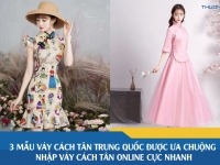 3 mẫu váy cách tân Trung Quốc được ưa chuộng - Nhập váy cách tân online cực nhanh