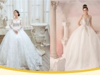 2 loại váy cưới Trung Quốc phổ biến - Nhập sỉ váy cưới Trung Quốc bằng cách nào?