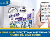 Link shop nhập viên tẩy máy giặt Trung Quốc nhanh, rẻ, chất lượng