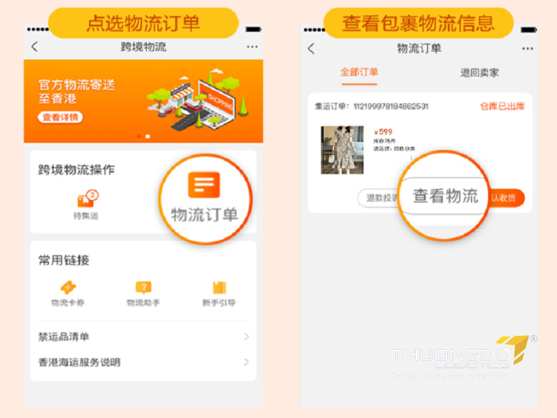 Lựa chọn thanh toán đơn mua hàng taobao trên điện thoại