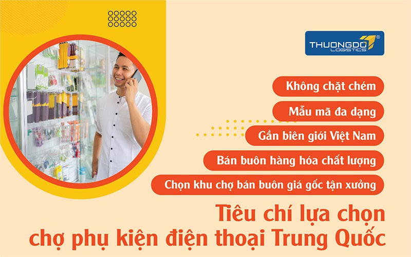Tiêu chí lựa chọn chợ phụ kiện điện thoại